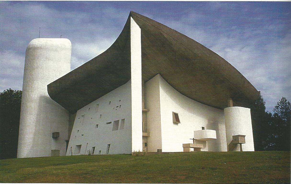 Le Corbusier, Notre Dame du Haut, Ronchamp, F, 1954