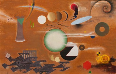 Great Cosmic Morphology 85 x 135 cm